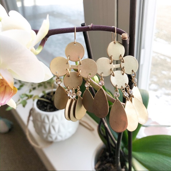 Express Jewelry - Express Gold Chandelier Earrings